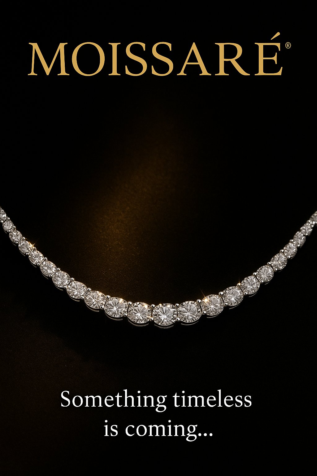 MOISSARÉ Tennis Necklace